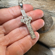 Load image into Gallery viewer, Artisan Irish Durrow Cross Necklace
