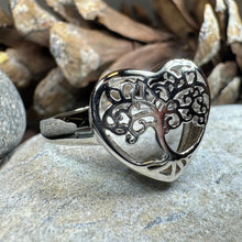 Load image into Gallery viewer, Heart Tree of Life Ring
