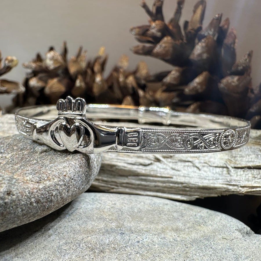 Old World Style Claddagh Bracelet