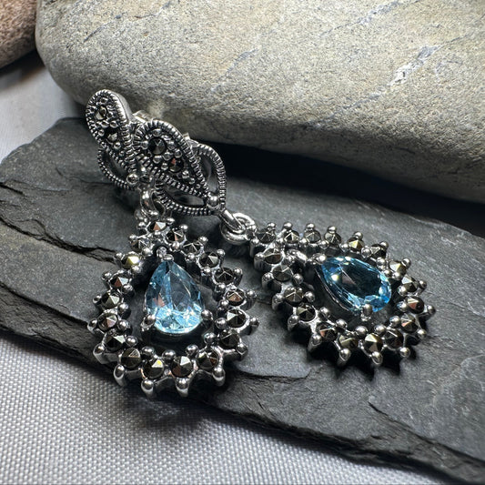 Bebe Marcasite Earrings — view 12