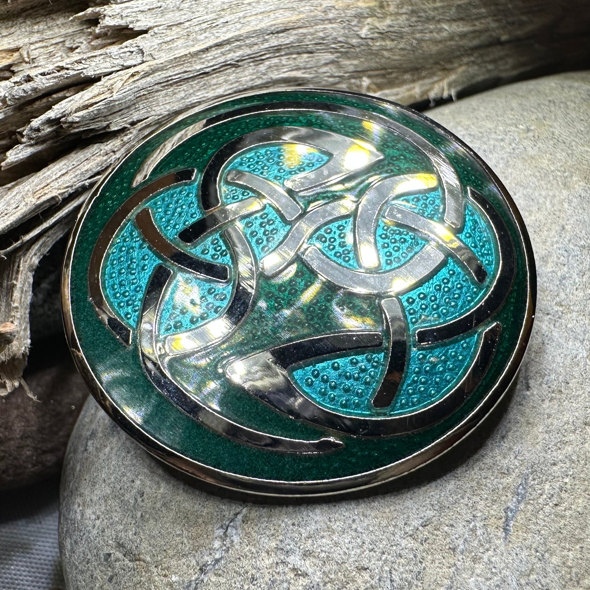 Celtic Winds Celtic Knot Brooch — view 6