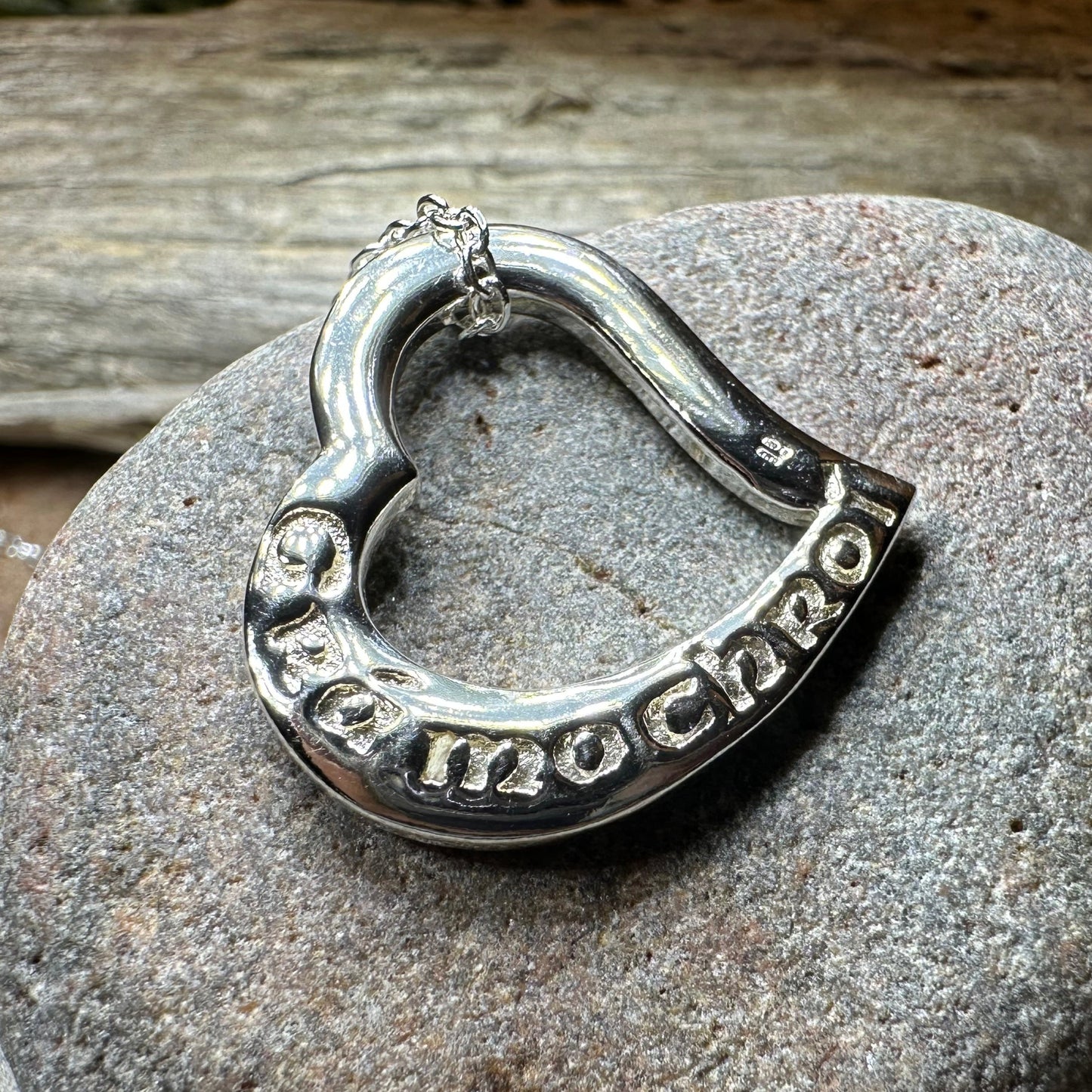 Irish Heart Gra Mo Chroi Necklace - Made in Ireland