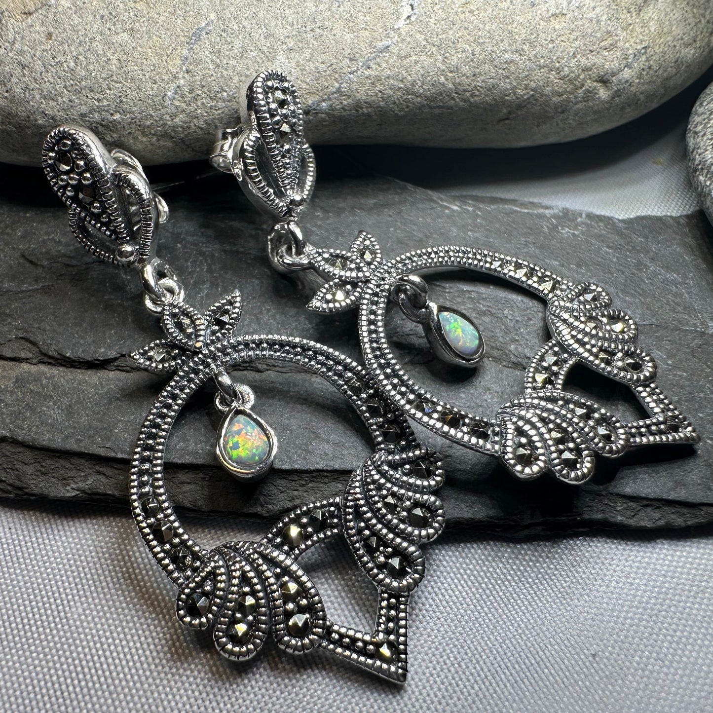 Antoinette Marcasite Earrings