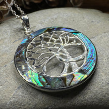Load image into Gallery viewer, Carmina Tree of Life Shell Necklace
