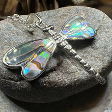 Load image into Gallery viewer, Shimmering Dragonfly Necklace
