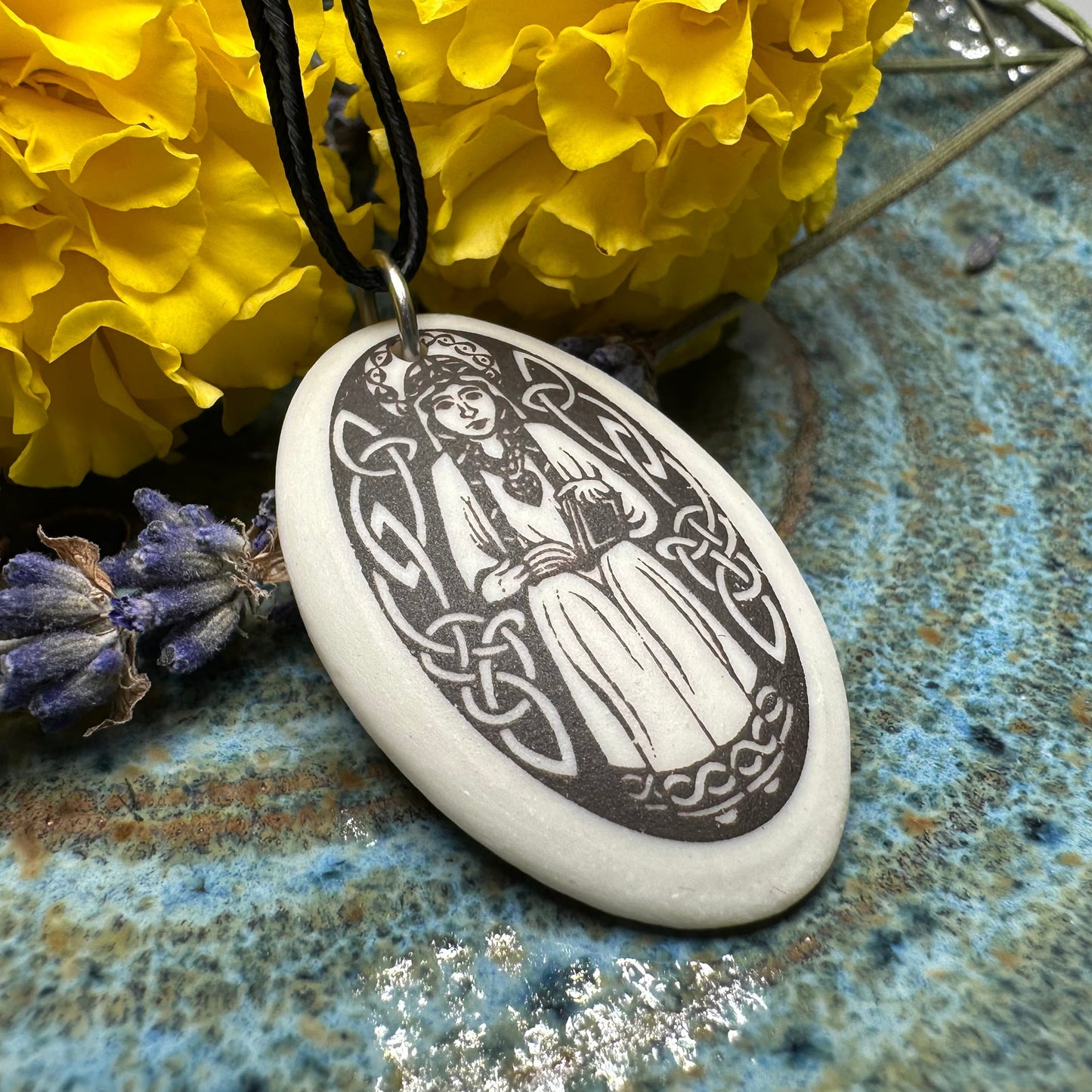 Artisan Scottish Saint Margaret Necklace - Handmade in the U.S.A.