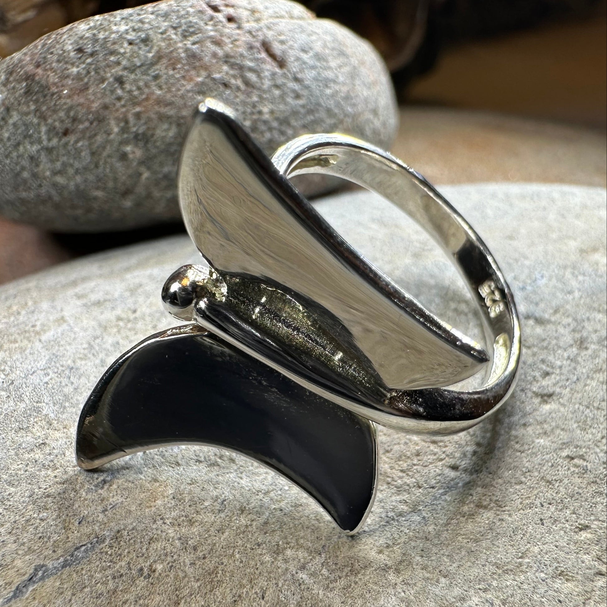 Modern Butterfly Ring — view 6