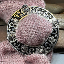 Load image into Gallery viewer, Thistle Scarf Ring

