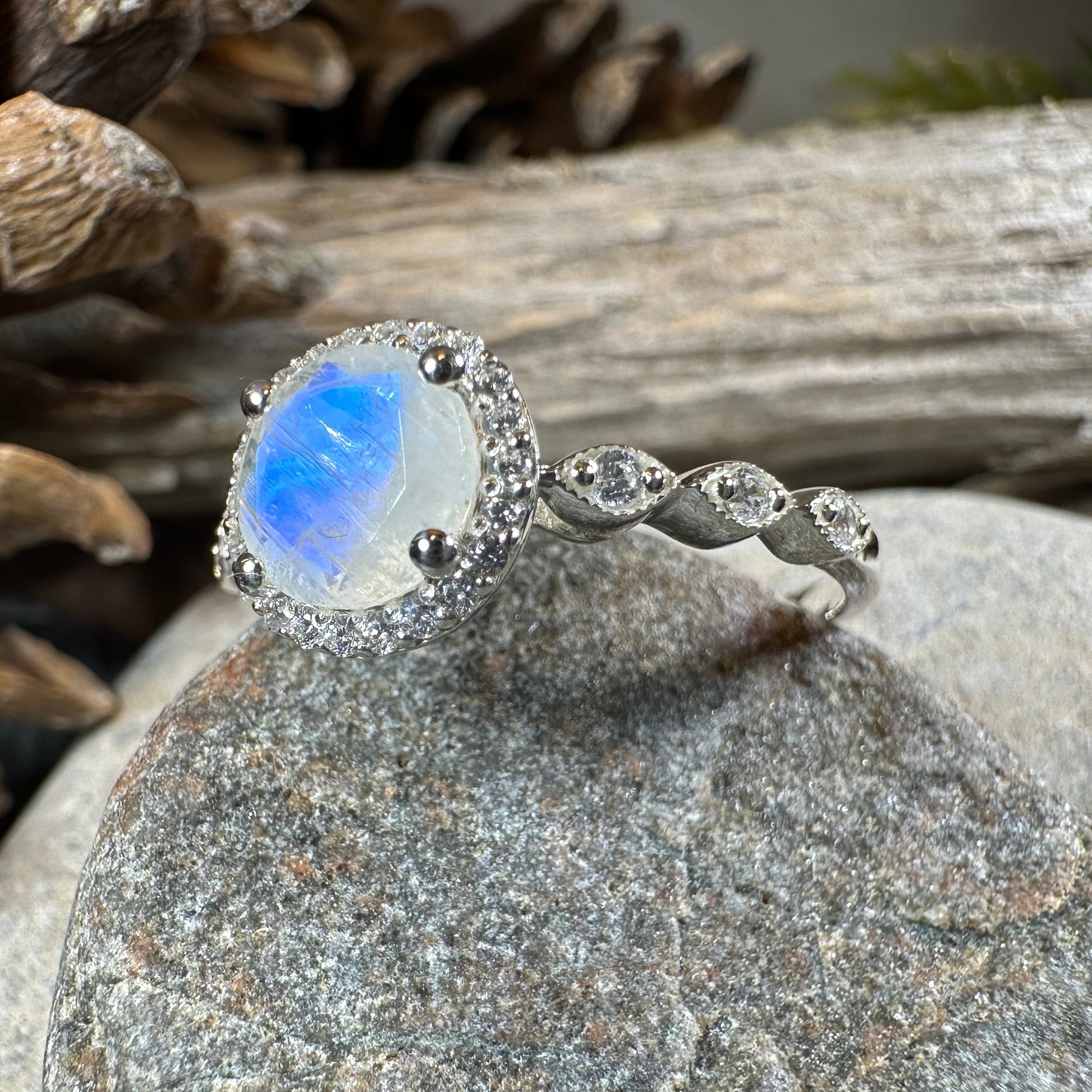 Dunaway Moonstone Ring — view 5