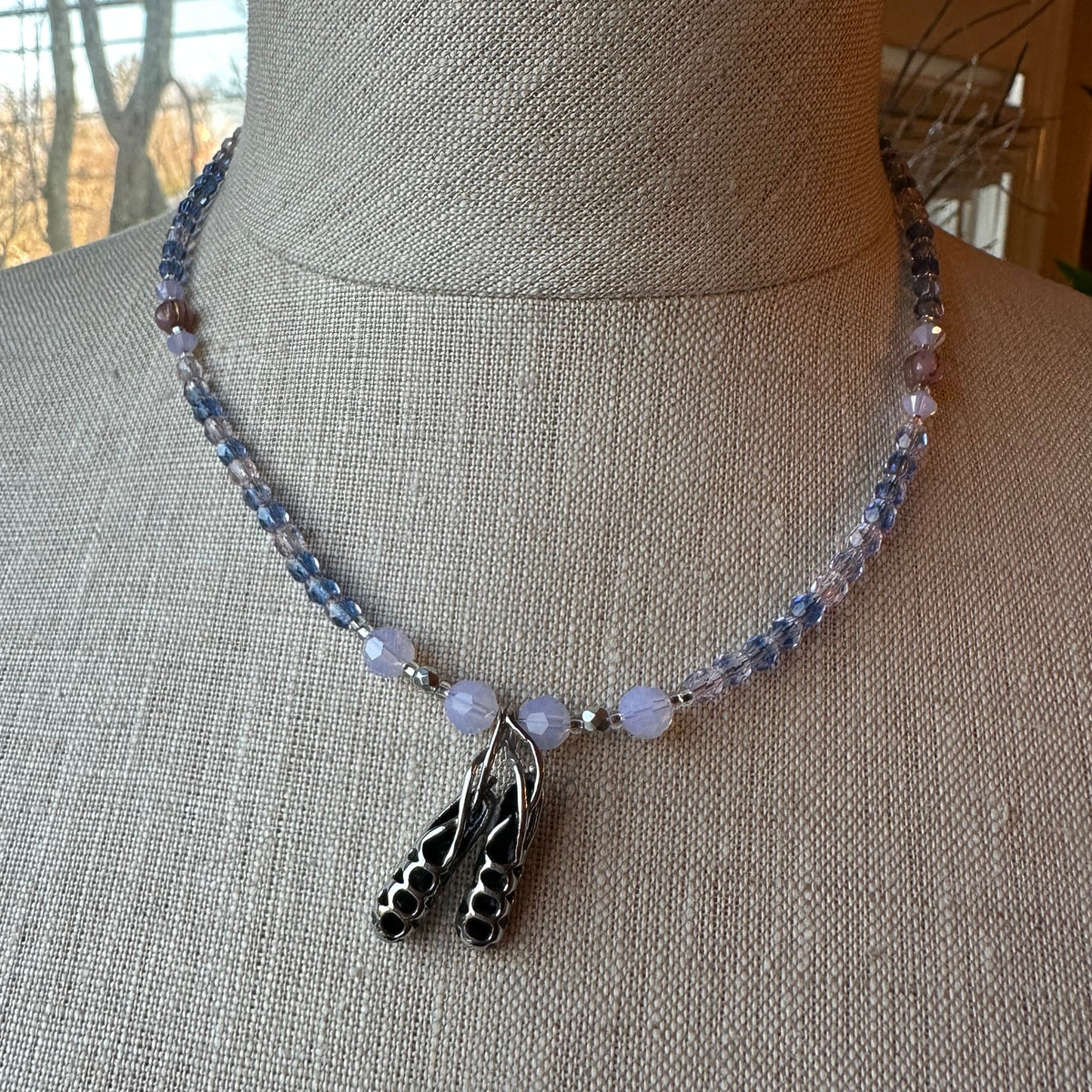 Sweet Irish Dance Shoe Necklace — view 7