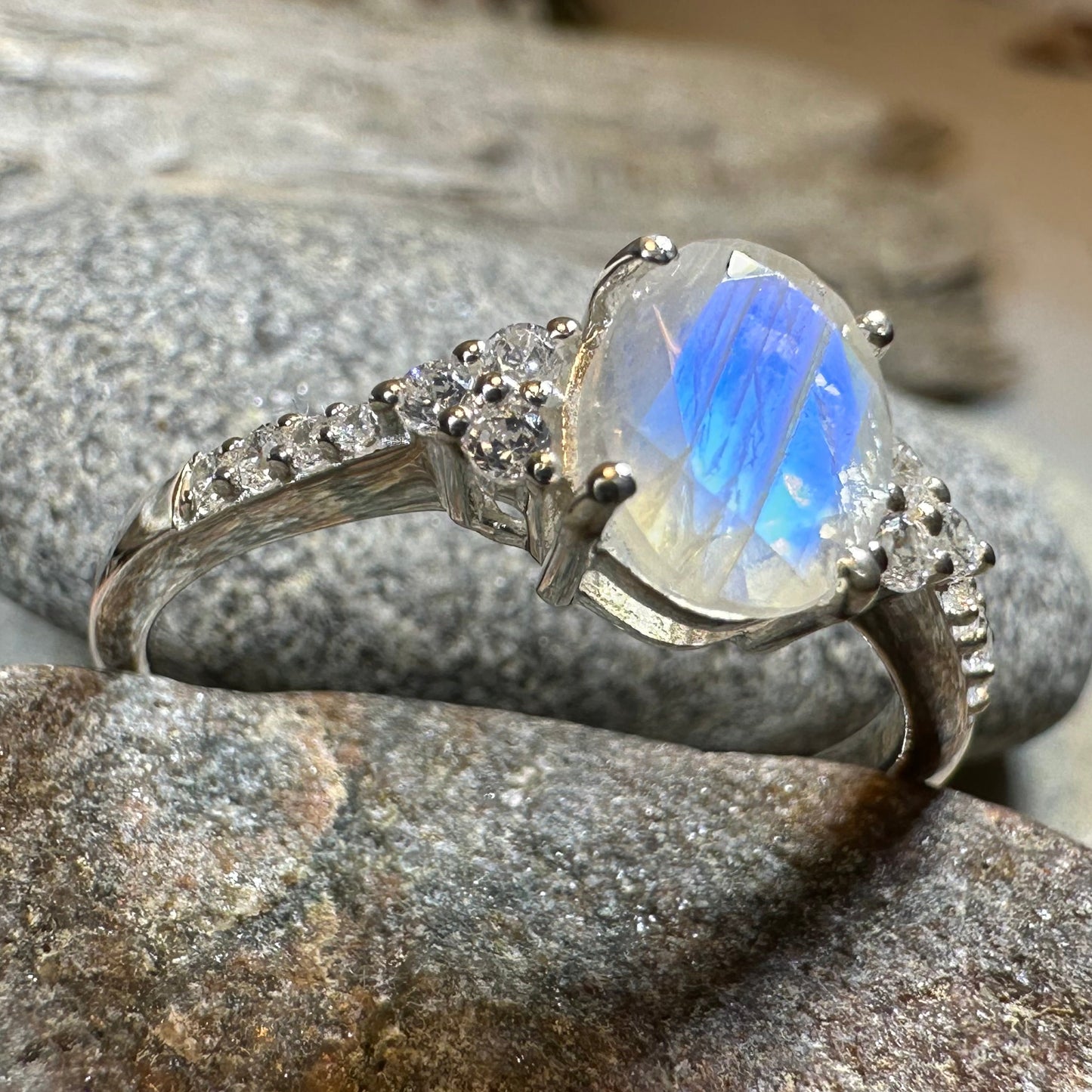 Kinsey Moonstone Ring — view 7