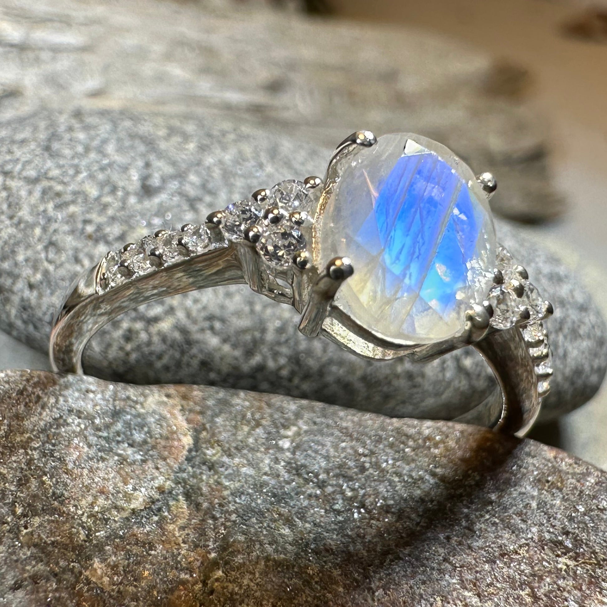 Kinsey Moonstone Ring — view 7
