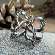Load image into Gallery viewer, Trinity Knot Butterfly Ring

