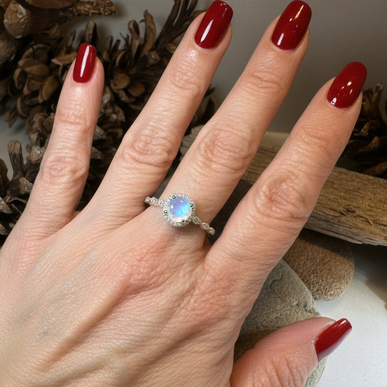Dunaway Moonstone Ring — view 9