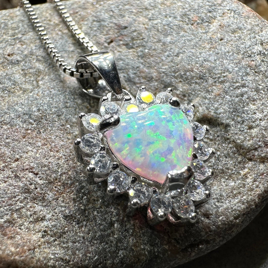 Pure at Heart Opal Necklace