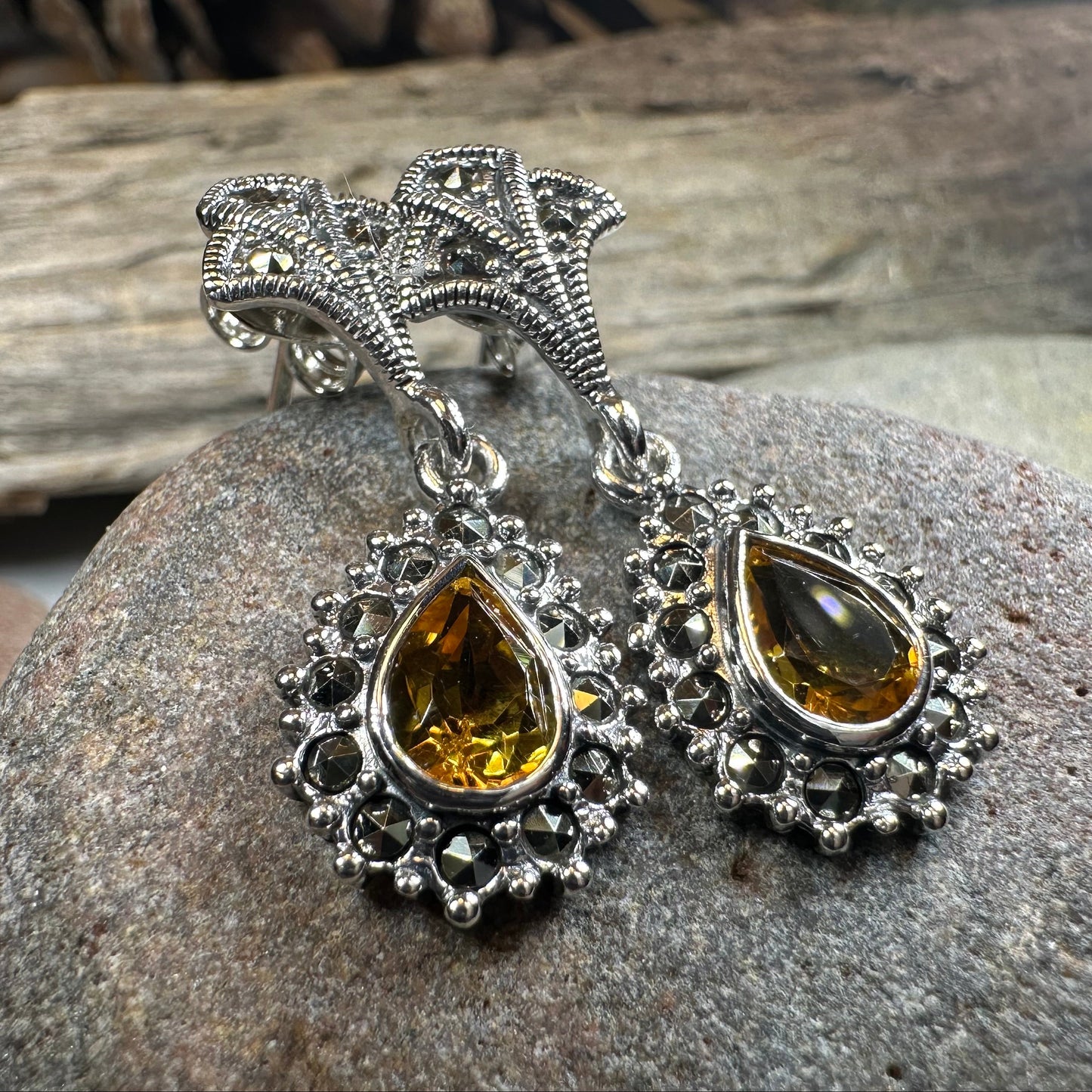 Coco Marcasite Earrings