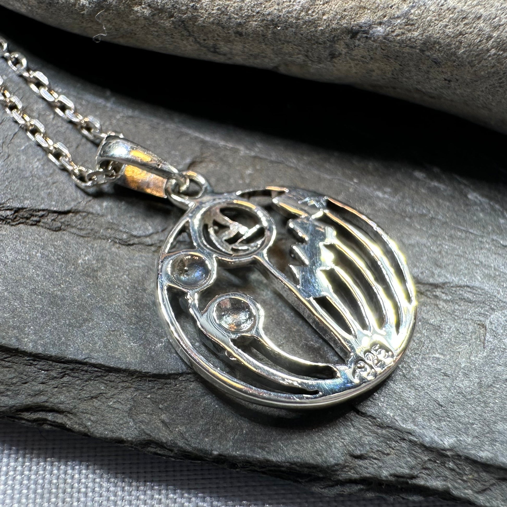 Mackintosh Rose Necklace — view 5