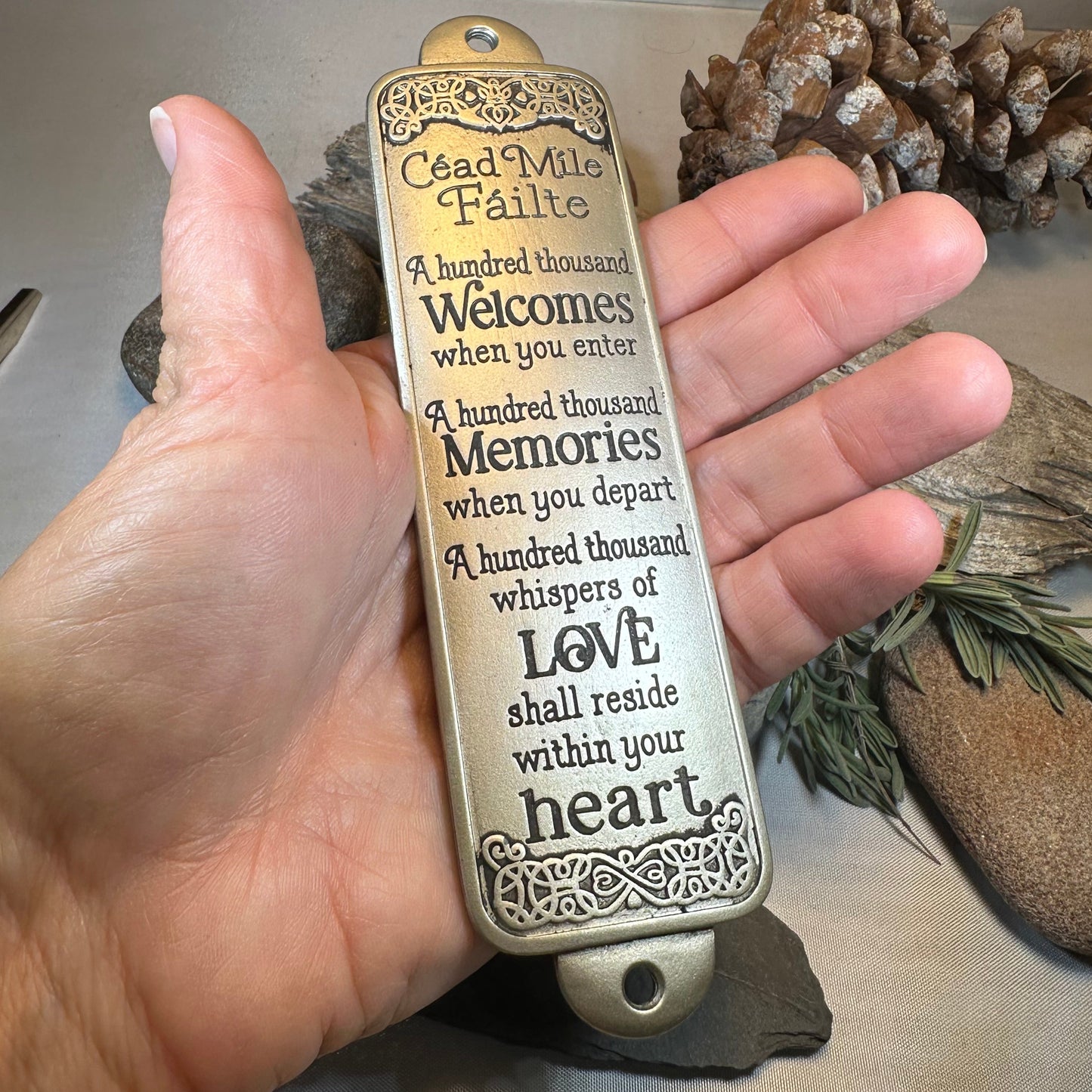 Irish Welcome Door Plaque