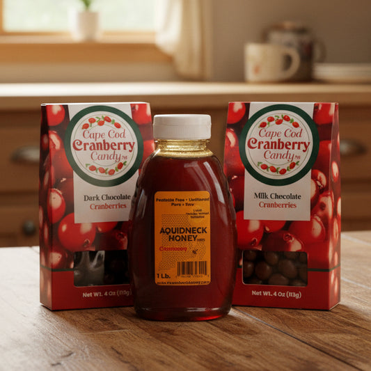 Small Batch Cranberry Honey & Chocolate Gift Box