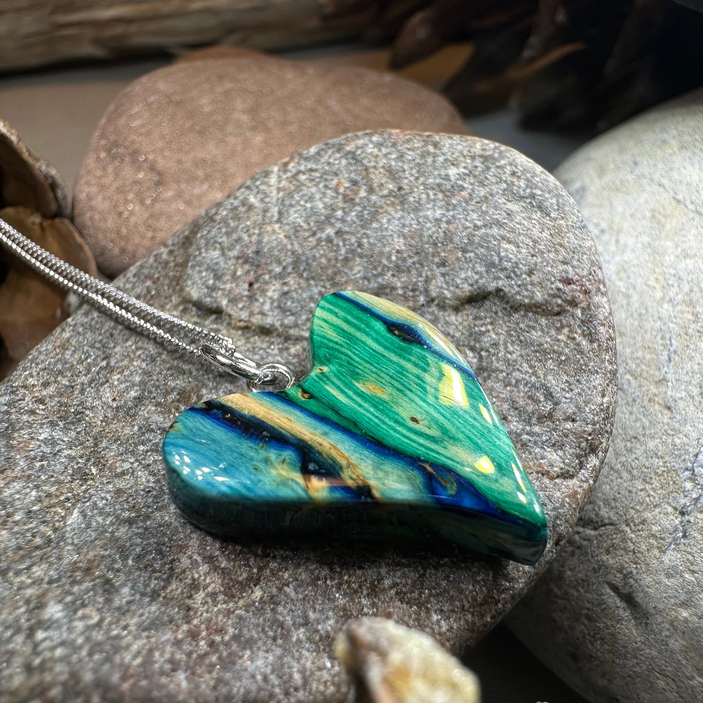 Heathergems Scottish Heart Necklace - Handmade in Scotland — view 13