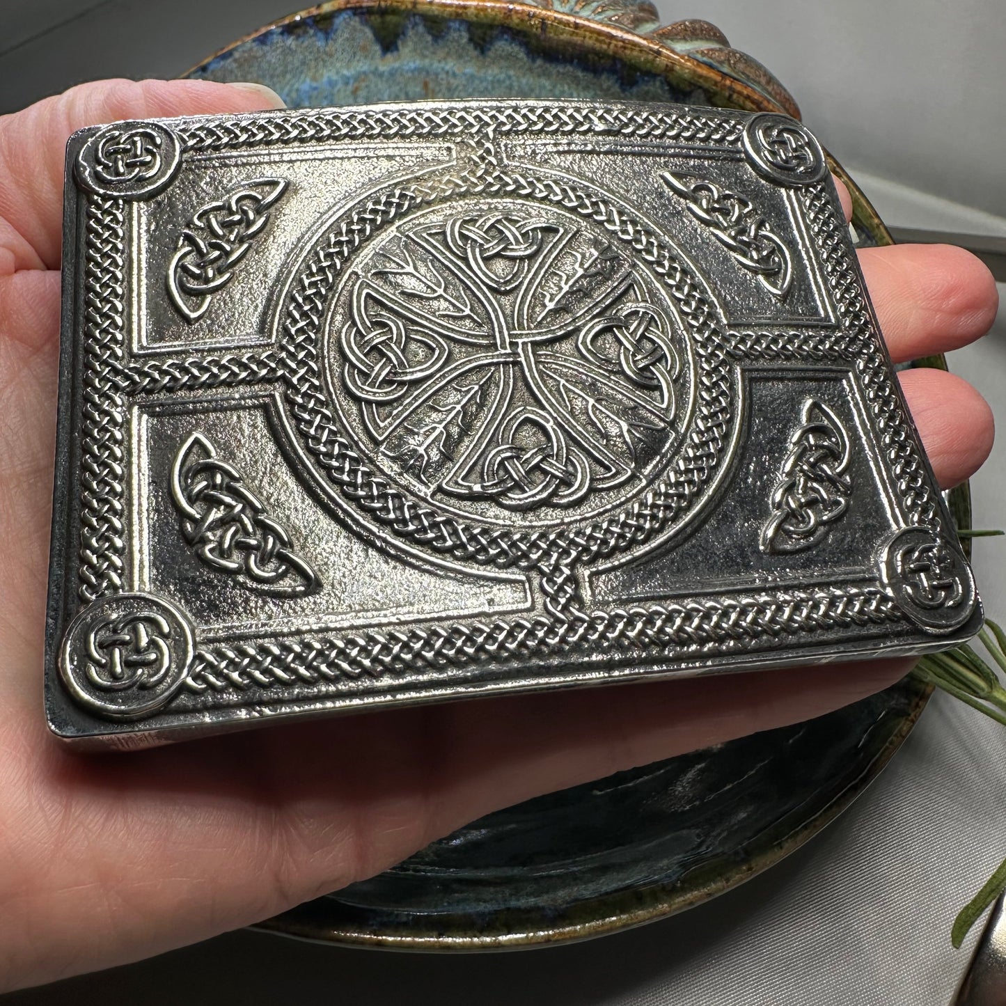 Laird Celtic Kilt Belt Buckle - Handmade in Scotland