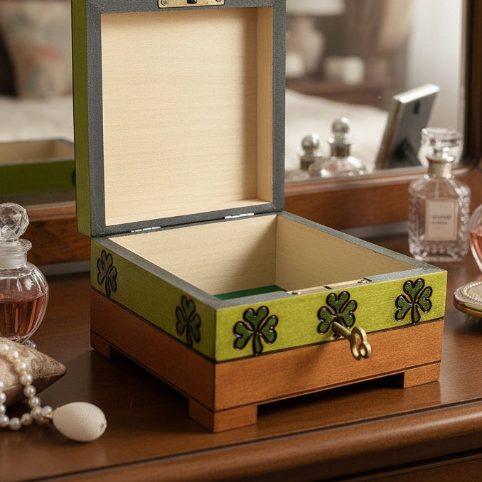 Celtic Love Knot Knot Keepsake Box - Handmade Wooden Box