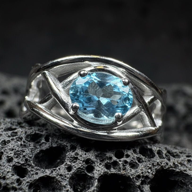 Elden Celtic Knot Ring in sterling silver