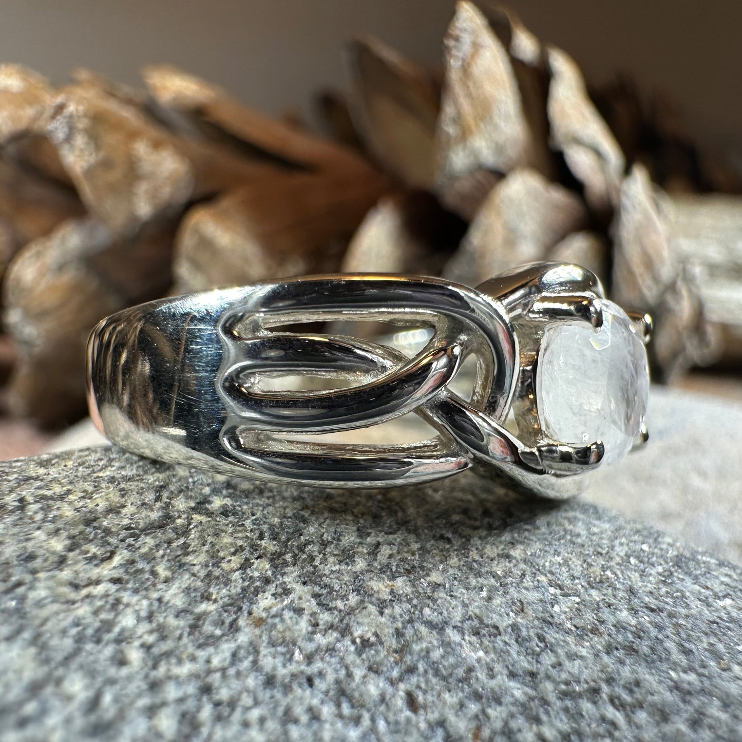 Hadlie Moonstone Ring — view 10