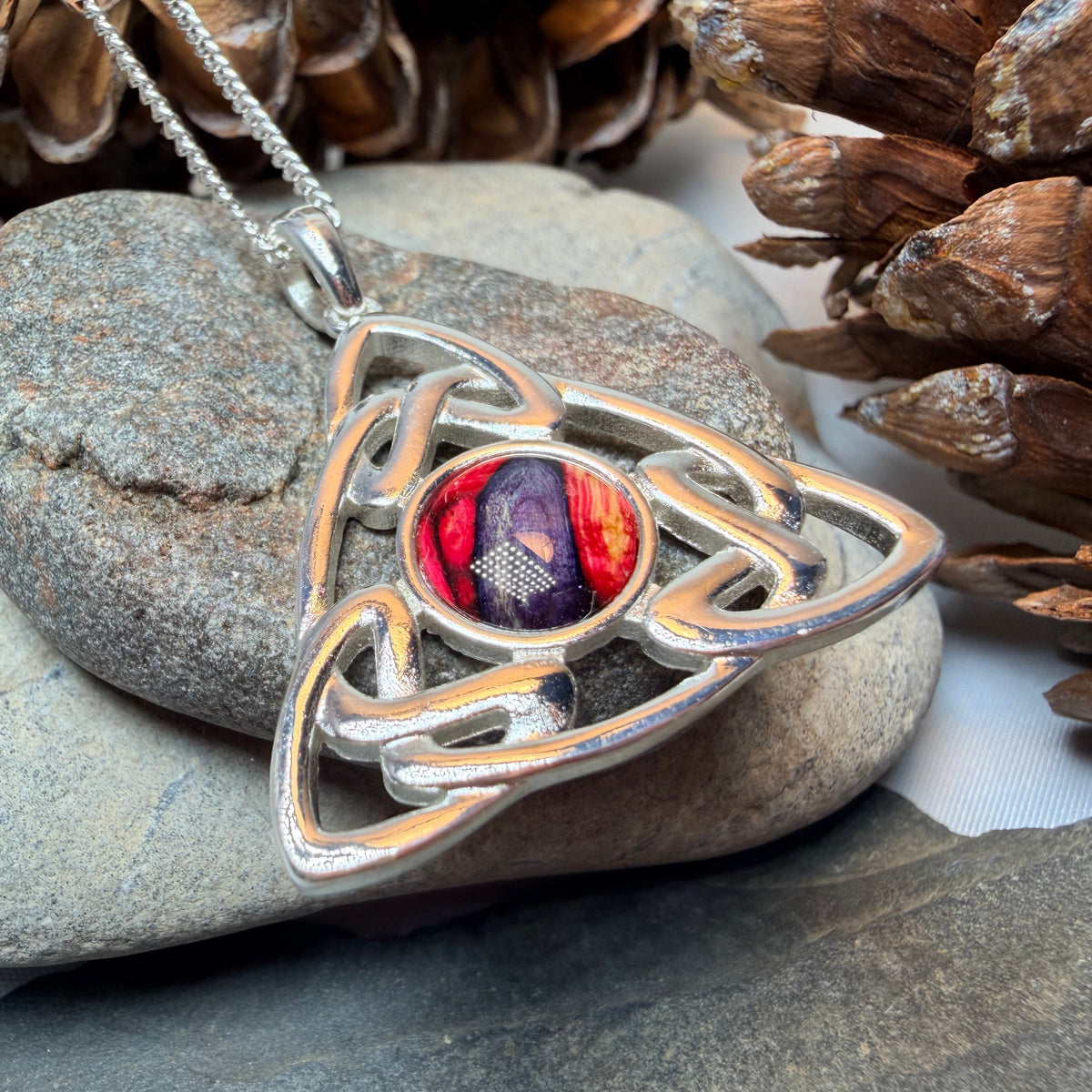 Heathergems Pictish Celtic Knot Necklace - Handmade in Scotland
