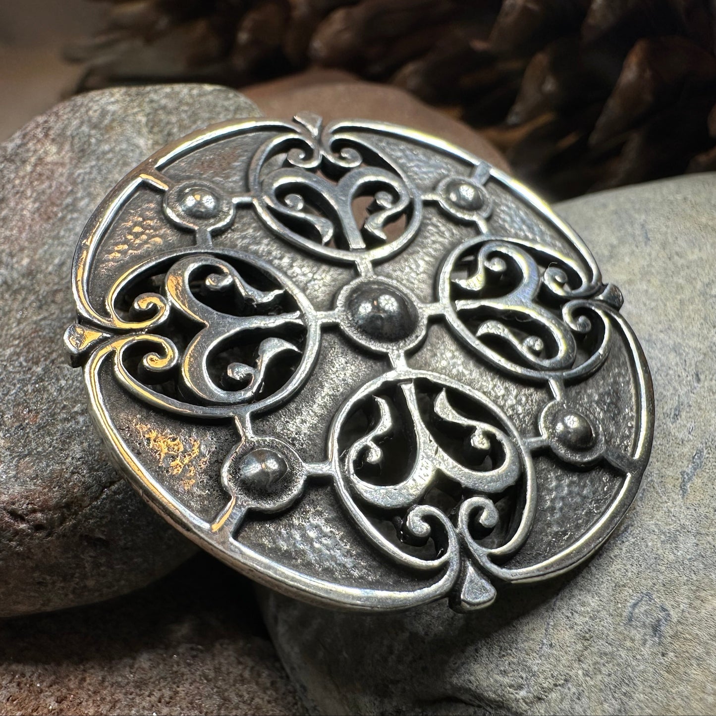 Galloway Hoard Pewter Brooch - Historic Replica