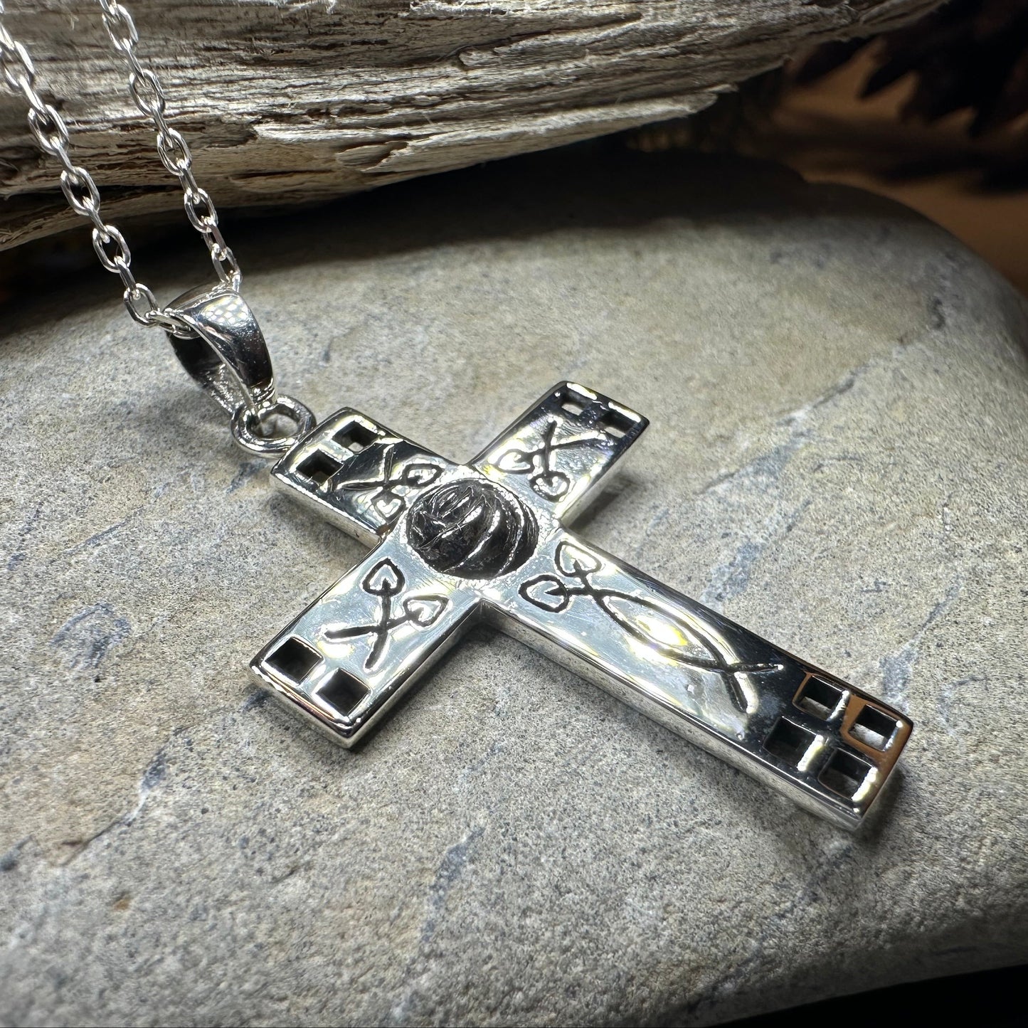 Scottish Mackintosh Cross Necklace