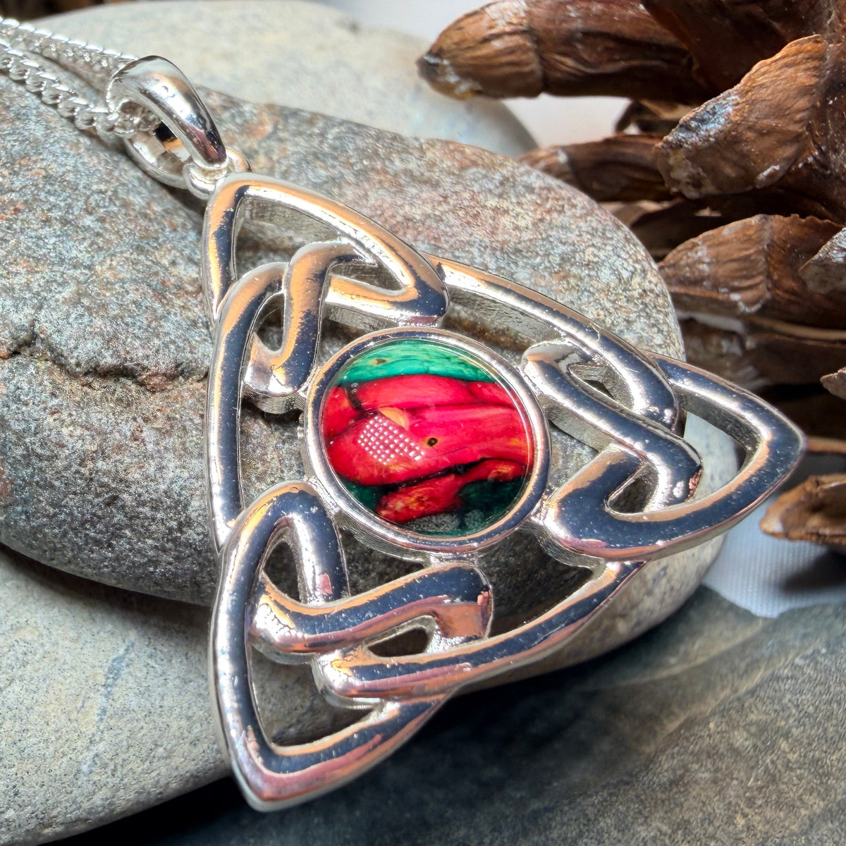 Heathergems Pictish Celtic Knot Necklace - Handmade in Scotland
