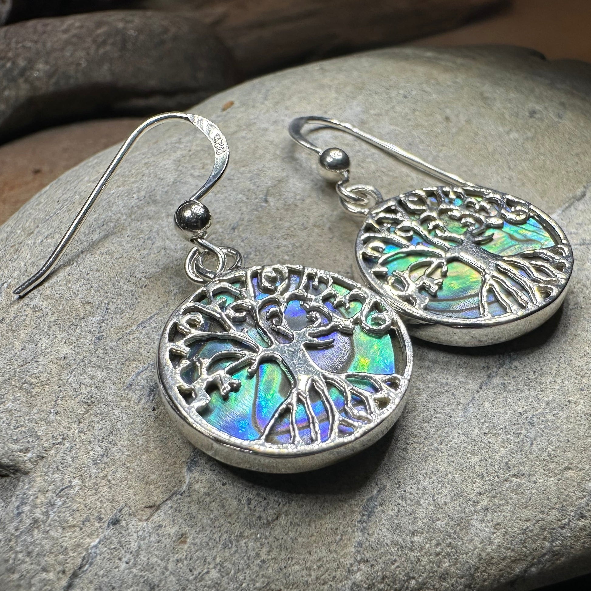Veronica Tree of Life Earrings — view 12