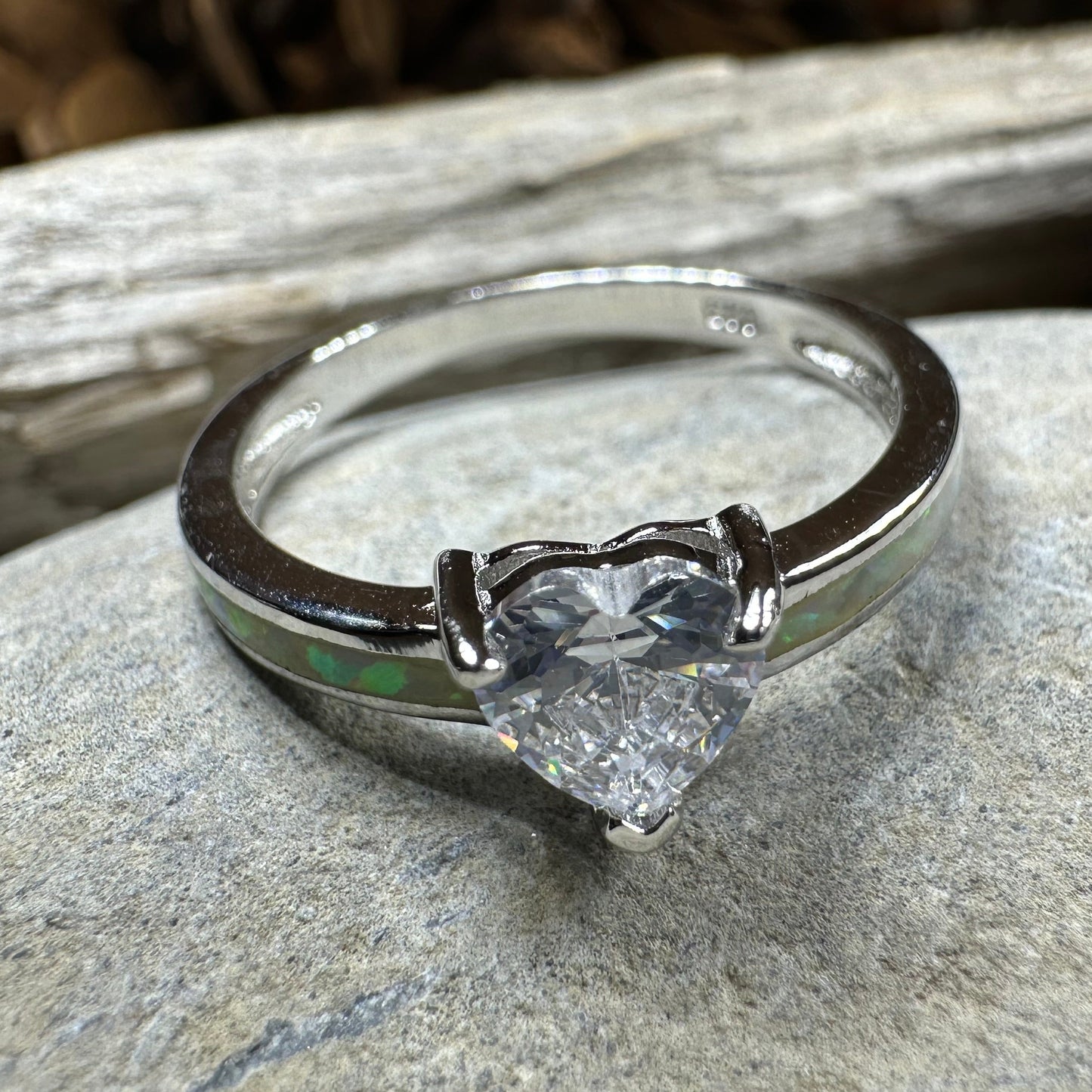 My Heart Opal Ring