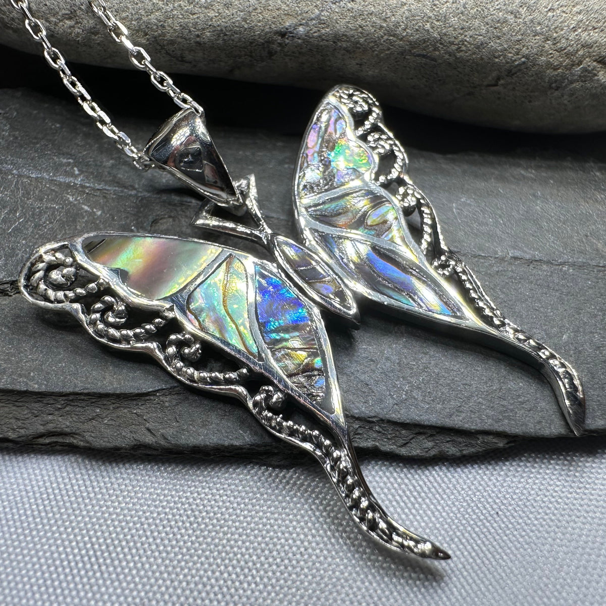 Whitney Butterfly Necklace — view 5