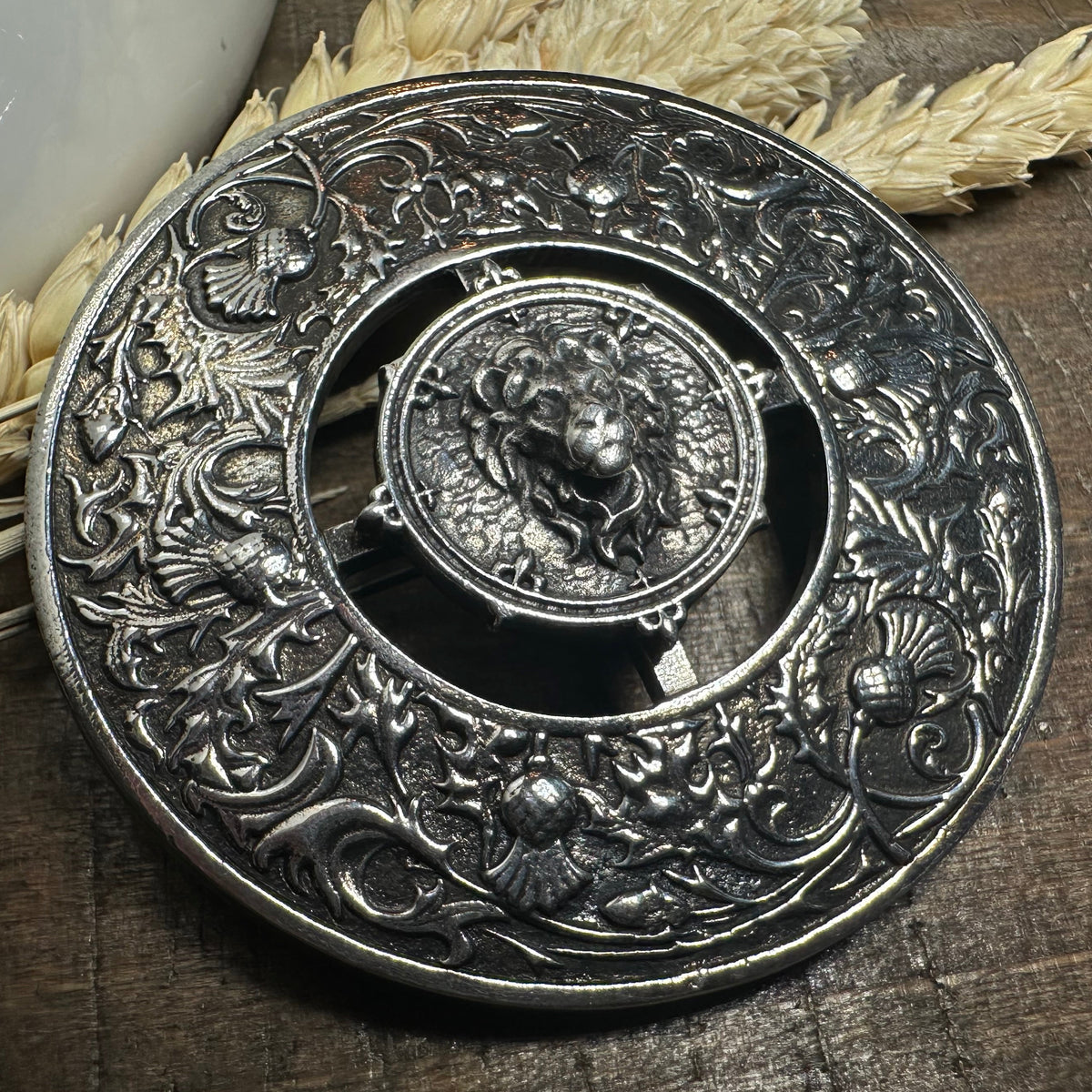 Scotland Royal Lion Brooch - Handmade in Scotland