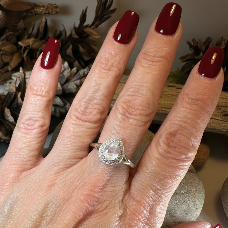 Lorelie Moonstone Ring — view 2