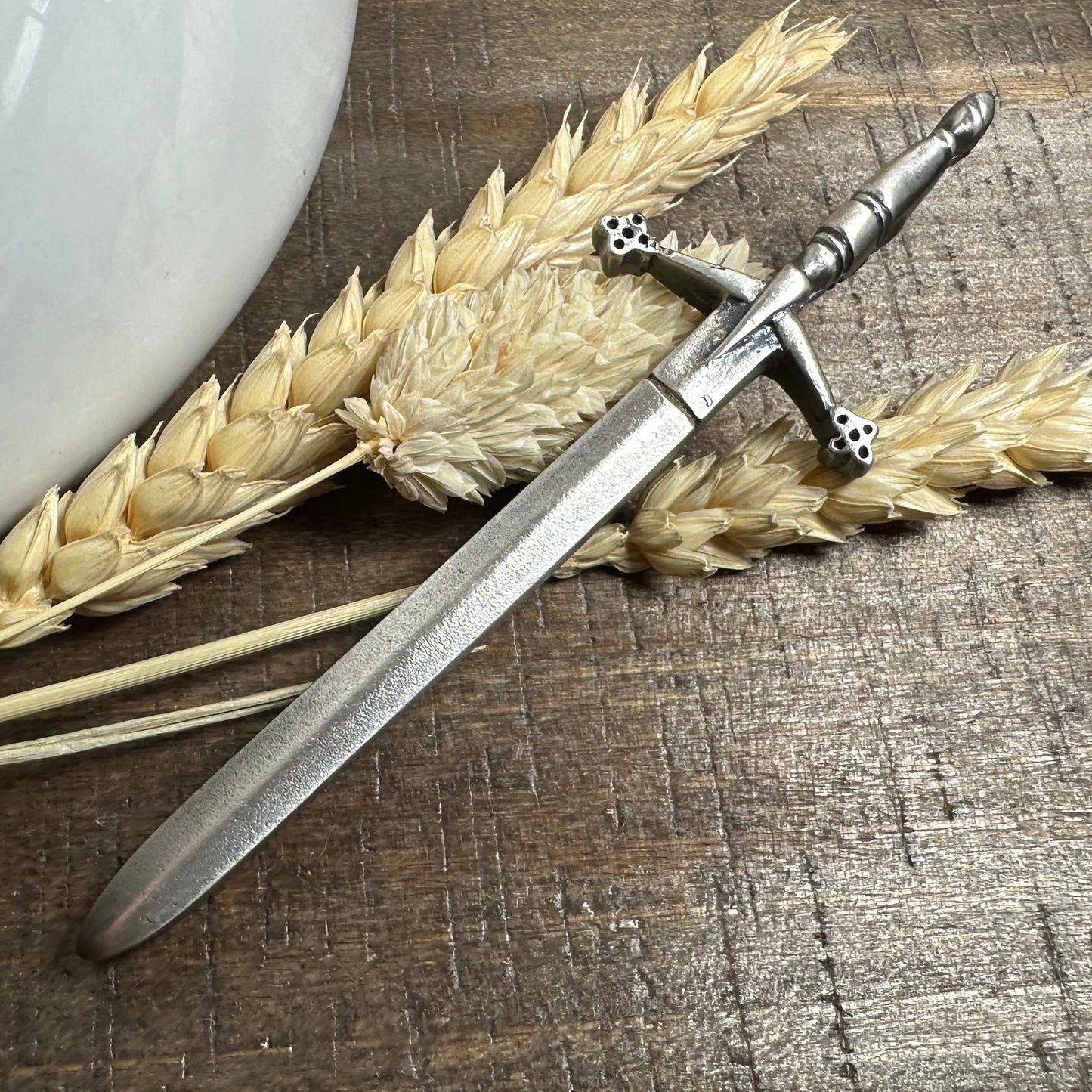 Highland Warrior Claymore Sword Kilt Pin - Handmade in Scotland
