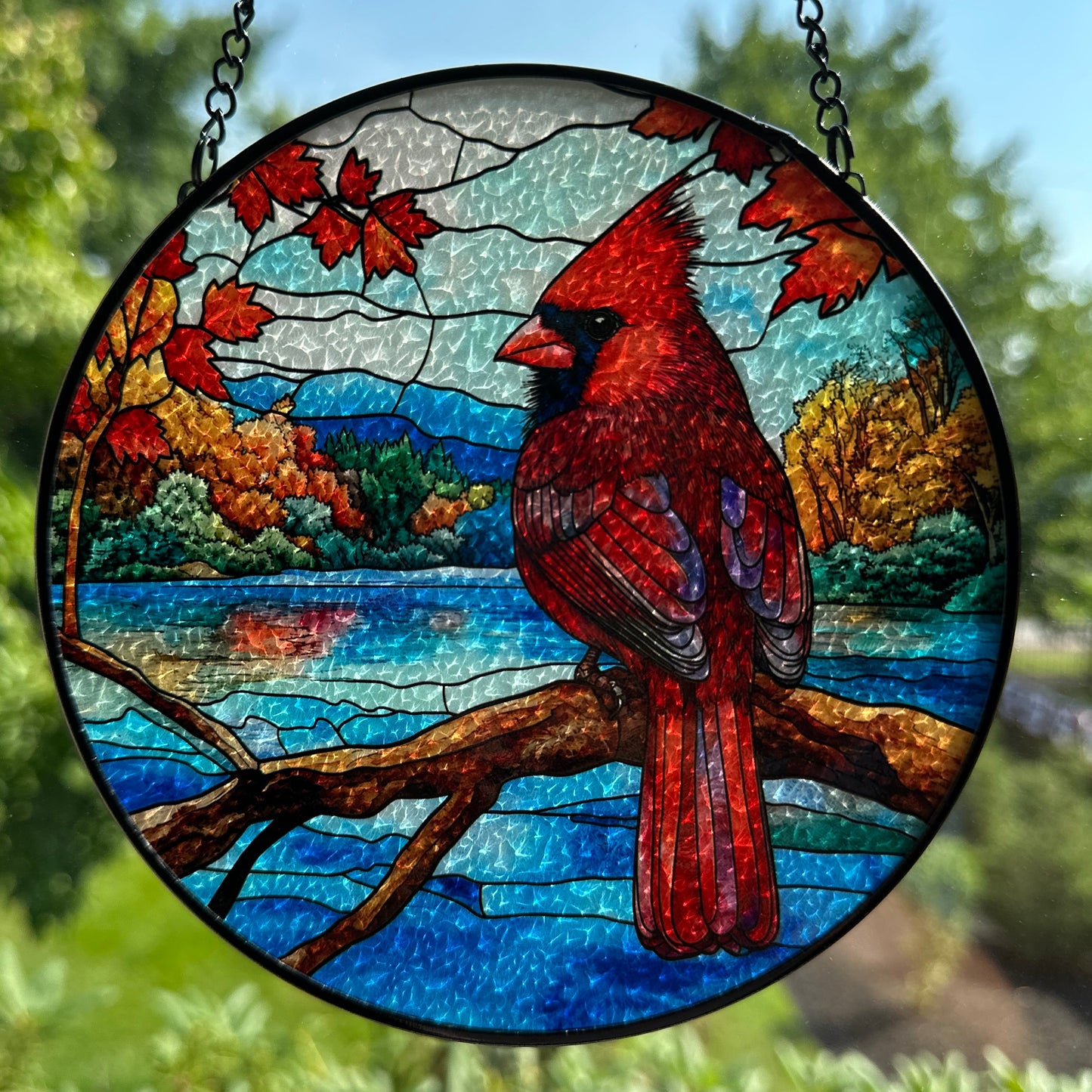 Lakeside Cardinal Suncatcher