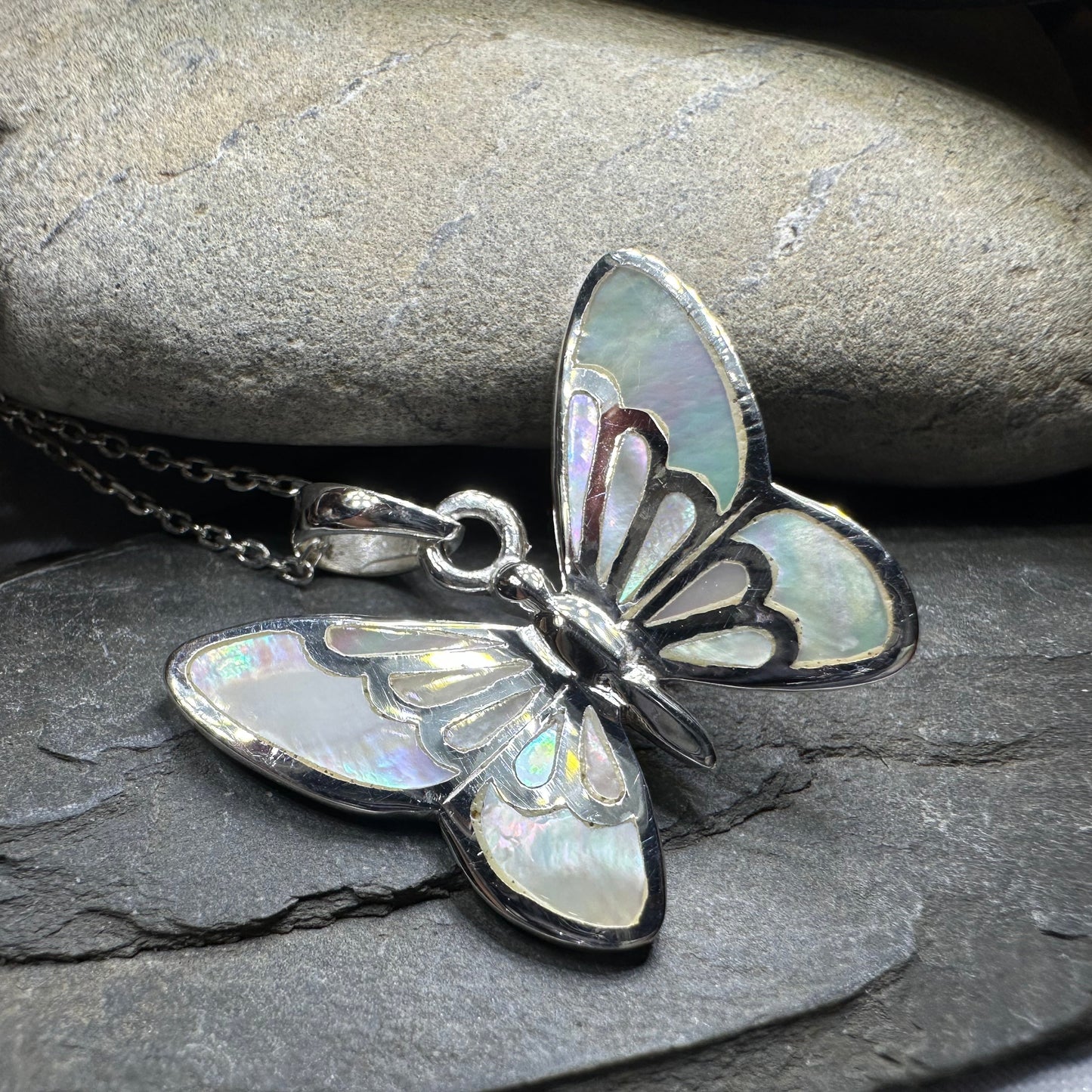 Courtney Butterfly Necklace — view 3