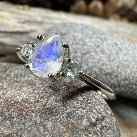 Load image into Gallery viewer, Rylena Moonstone Ring
