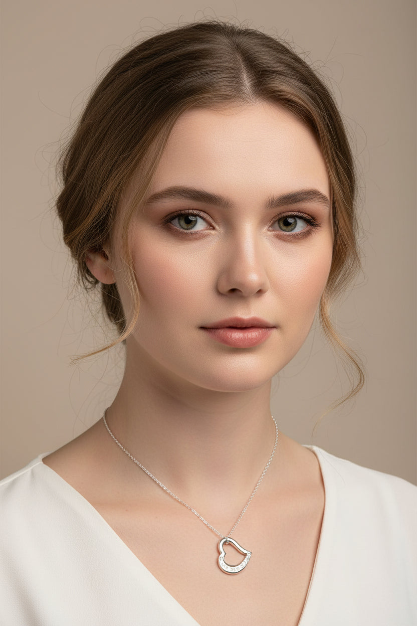 Irish Heart Gra Mo Chroi Necklace - Made in Ireland