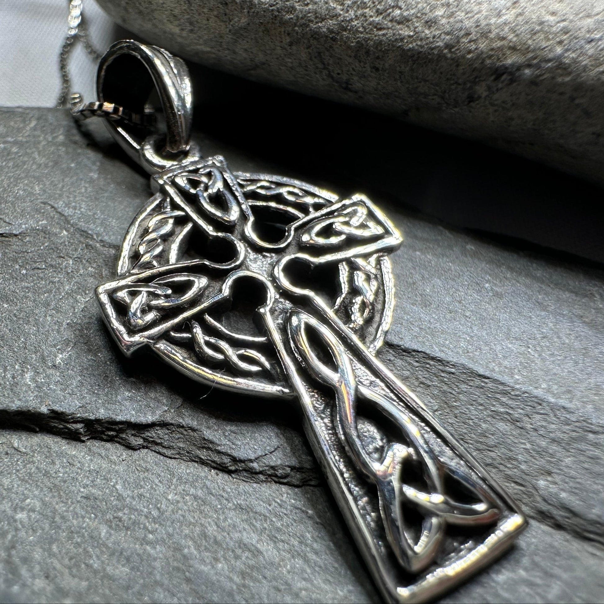 True Path Celtic Cross Necklace — view 5
