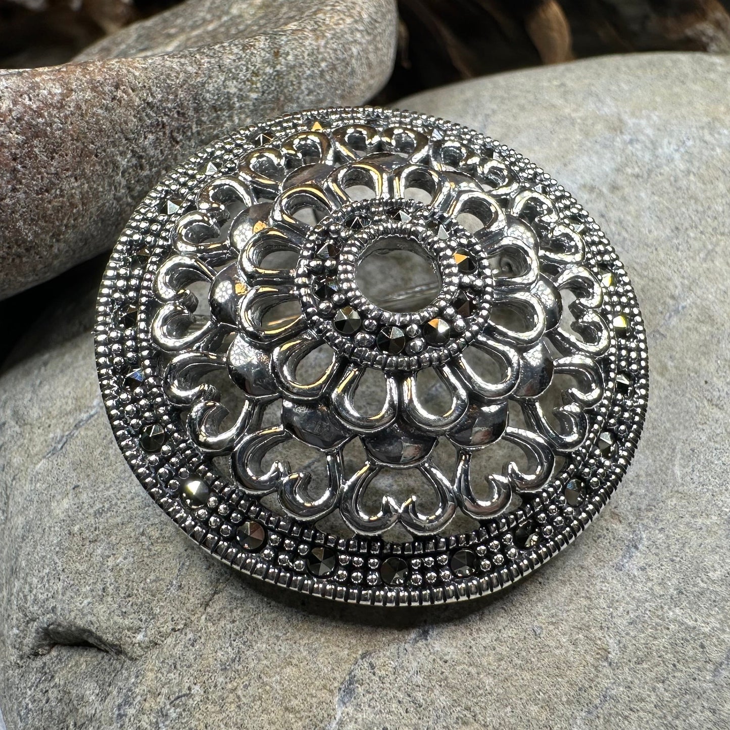 Halsey Celtic Knot Brooch — view 2