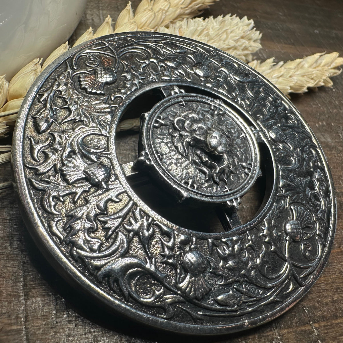 Scotland Royal Lion Brooch - Handmade in Scotland