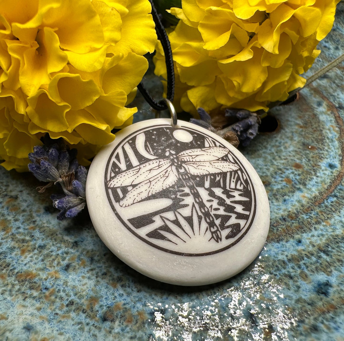 Artisan Dragonfly Necklace - Handmade in the U.S.A.