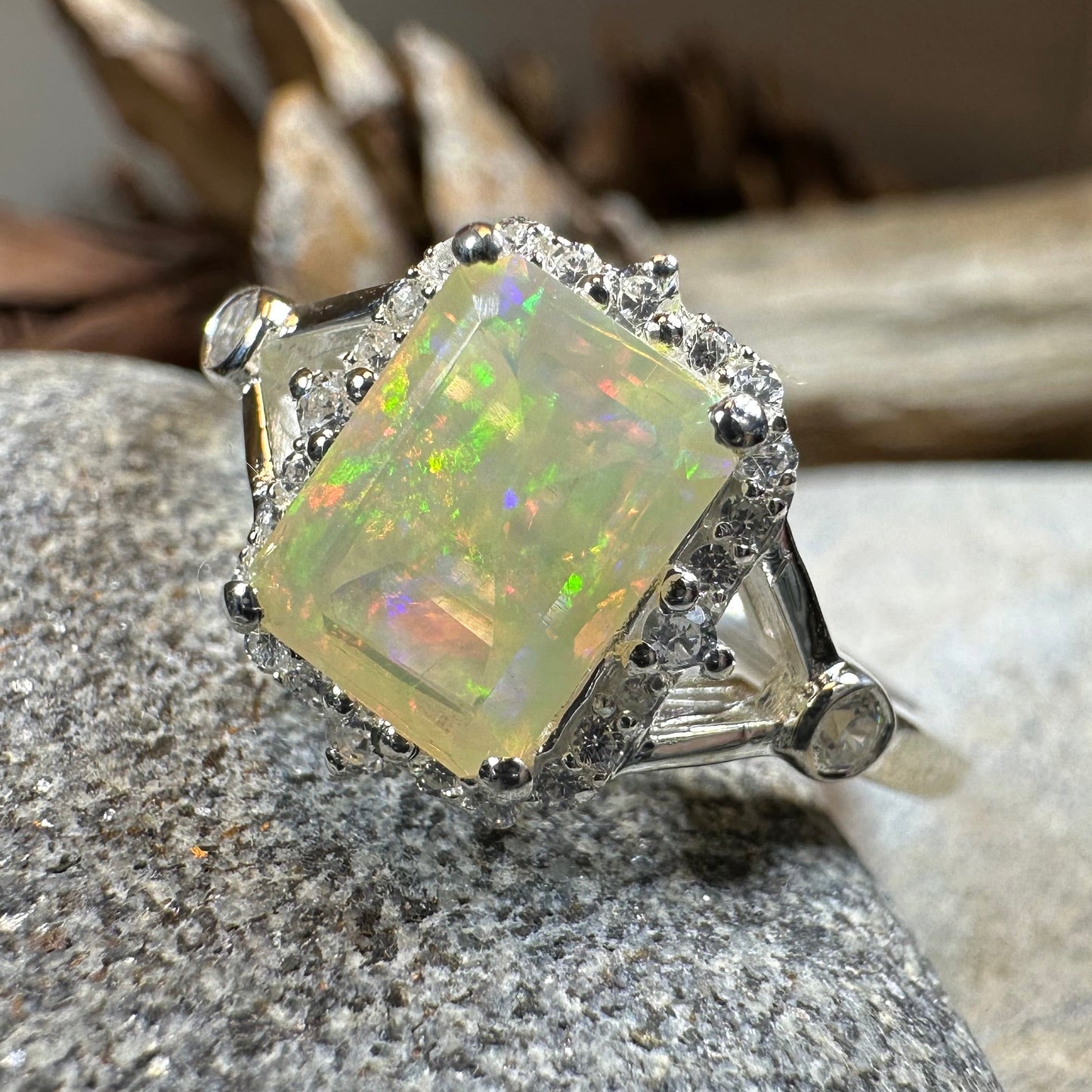 Tianna Opal Ring — view 7