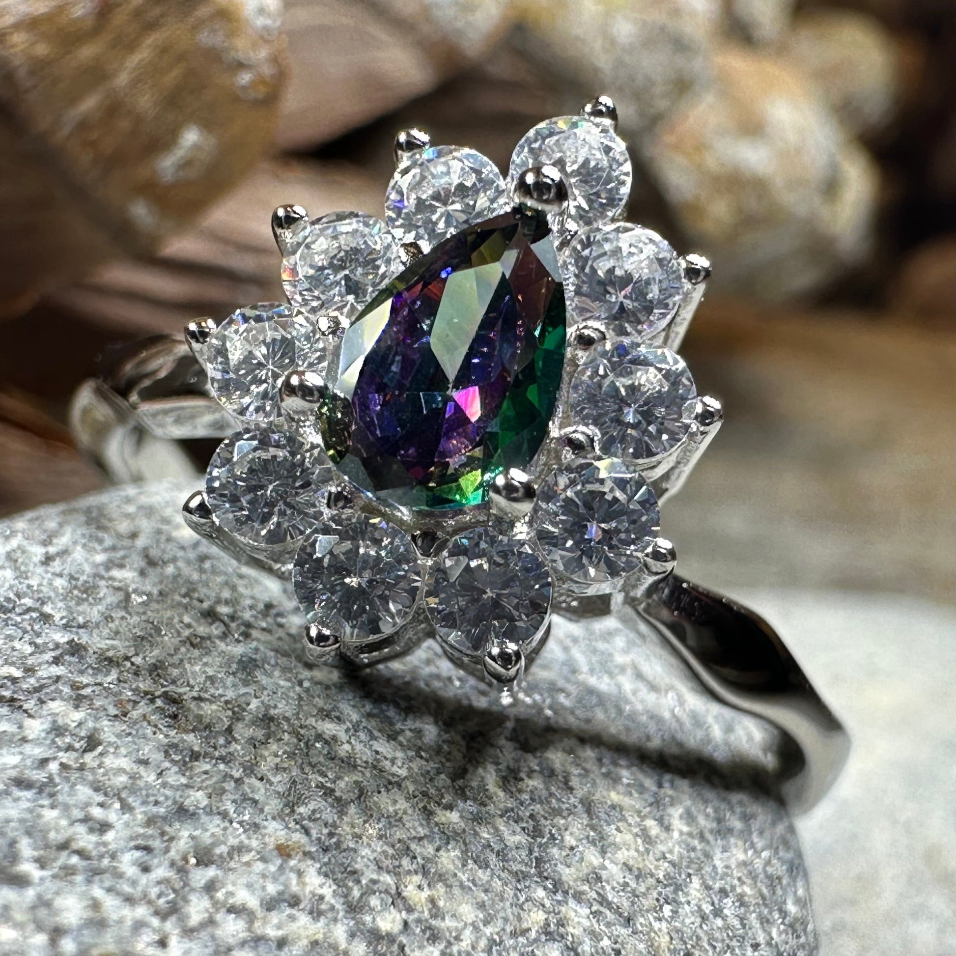 Celtic Dubutante Ring in sterling silver