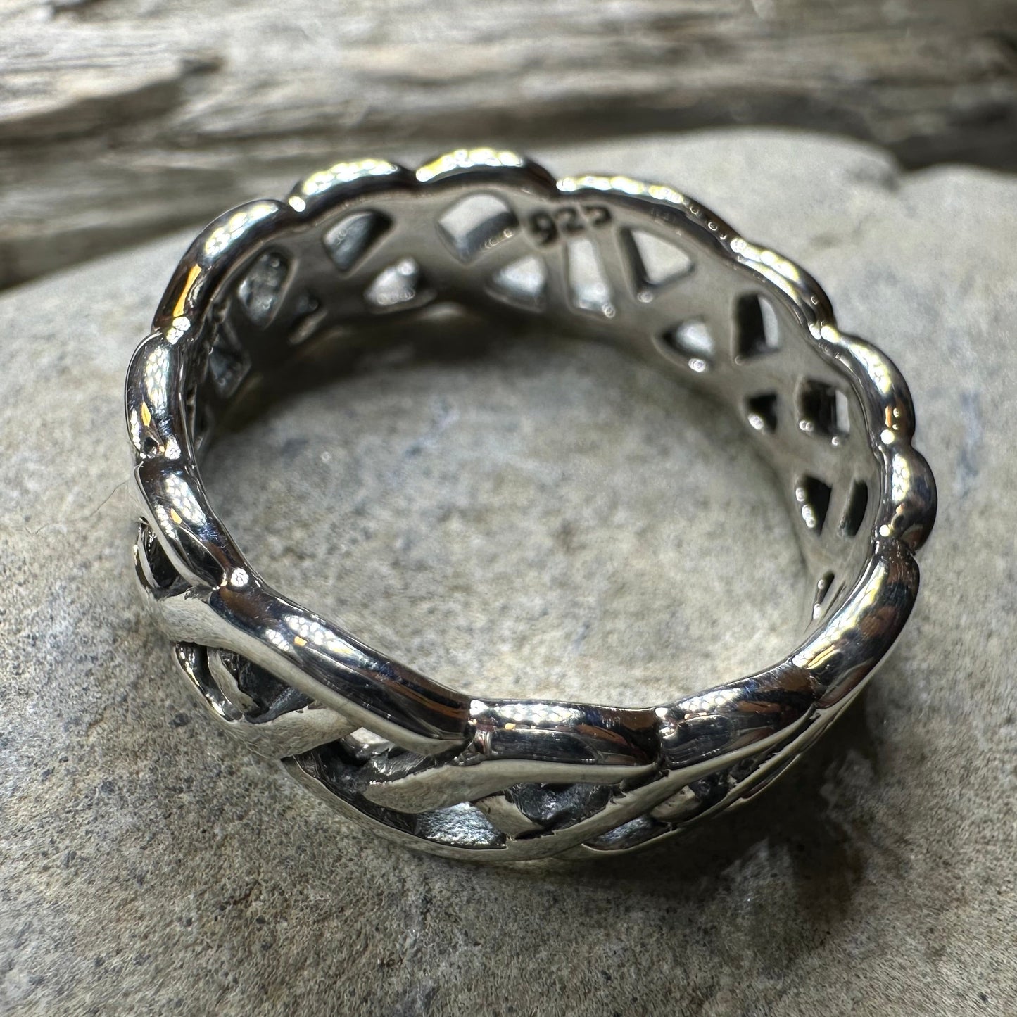 Promise Celtic Knot Ring in Sterling Silver