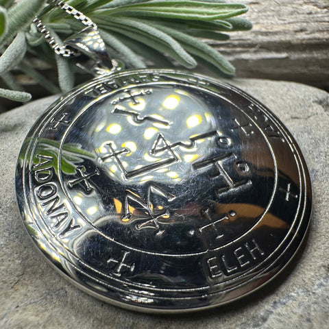 Load image into Gallery viewer, Archangel Samael Sigil Pendant
